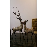 BRASS Metal Golden Deer